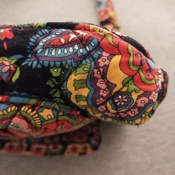 Vera Bradley Paisley Floral Crossbody Adjustable Strap - Picture 12 of 16
